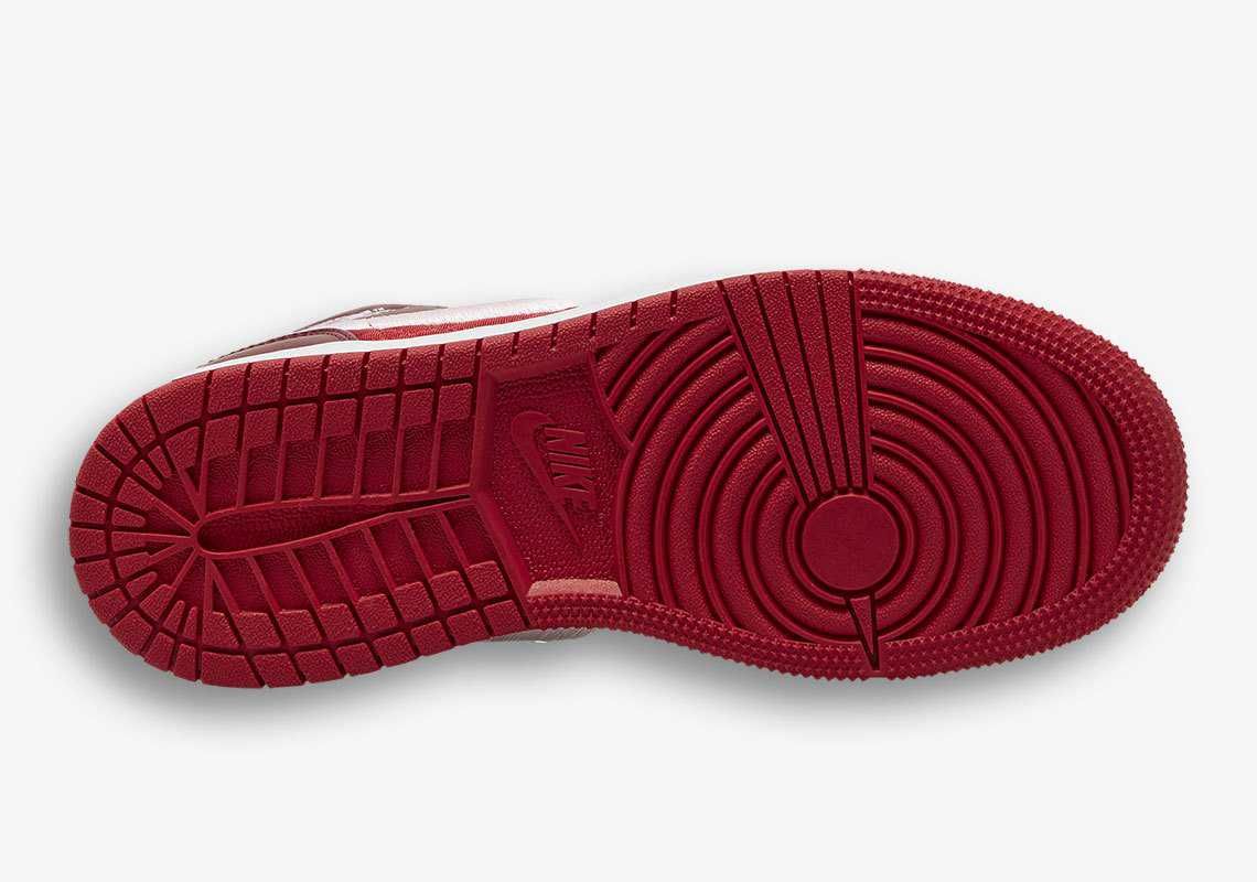 【スニダンで取扱中】11/1発売 NIKE AIR JORDAN 1 MID GS "RED QUILT” 抽選/定価/販売店舗まとめ 8枚目