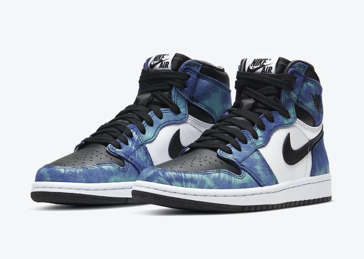 【販売リンクあり】6/11発売 NIKE WMNS AIR JORDAN 1 OG "TIE-DYE" 抽選/定価/販売店舗あり