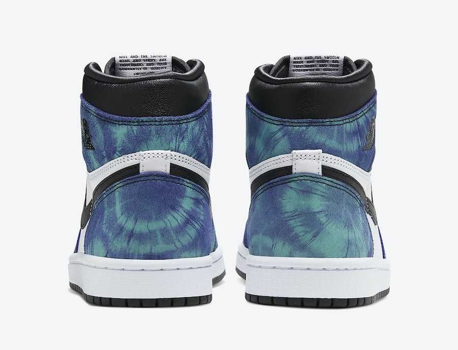 【スニダンで取扱中】6/11発売 NIKE WMNS AIR JORDAN 1 OG TIE-DYE 抽選/定価/販売店舗あり 10枚目
