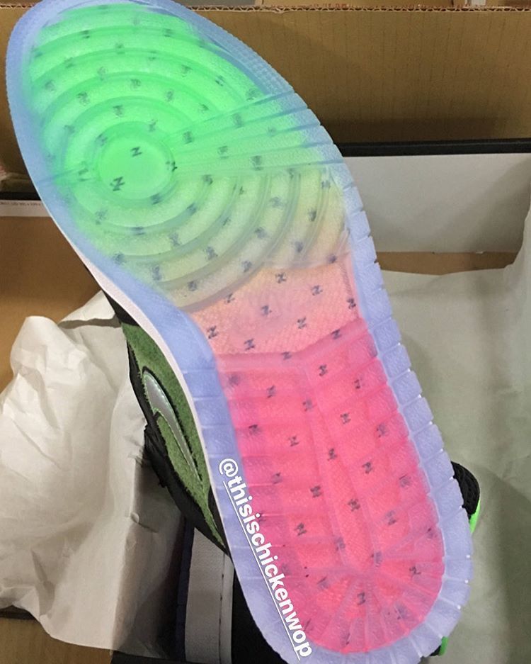 【8/14発売】NIKE AIR JORDAN 1 HIGH ZOOM "RAGE GREEN" 抽選/定価/販売店舗まとめ 14枚目