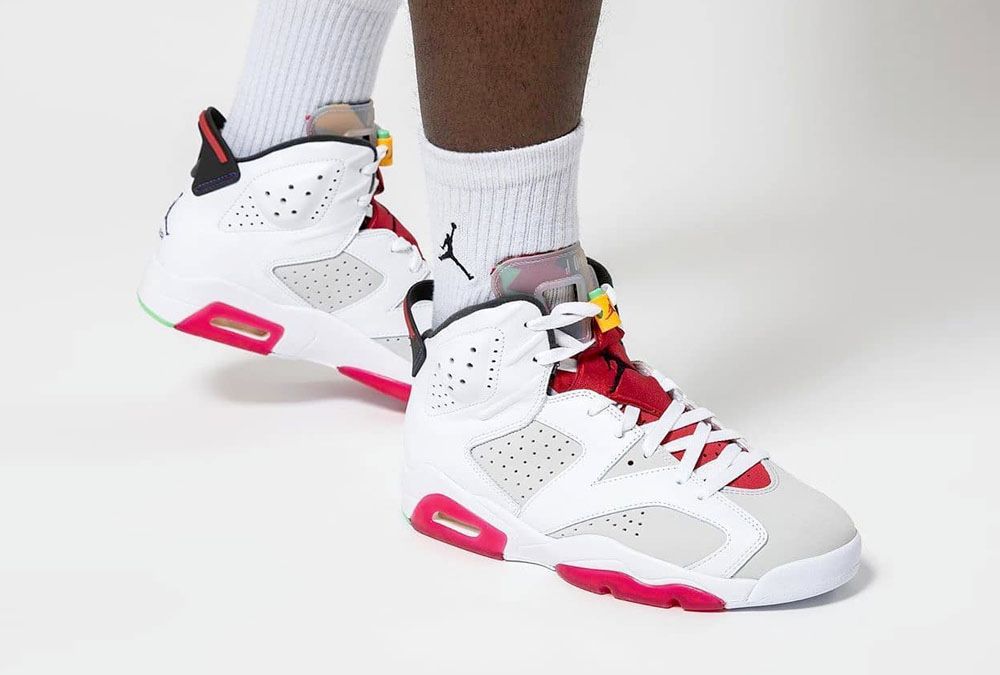 【スニダンで取扱中】NIKE AIR JORDAN 6 NEUTRAL GREY "HARE" 抽選/定価/販売店舗まとめ  2枚目