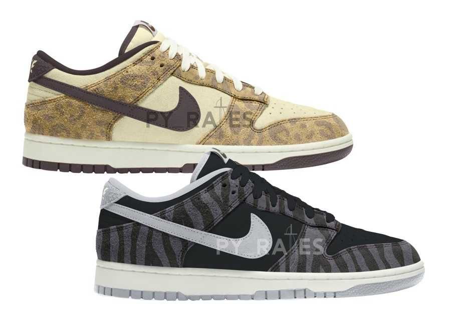 【2021年発売予定】NIKE DUNK LOW PRM ANIMAL PACK 抽選/定価/販売店舗まとめ