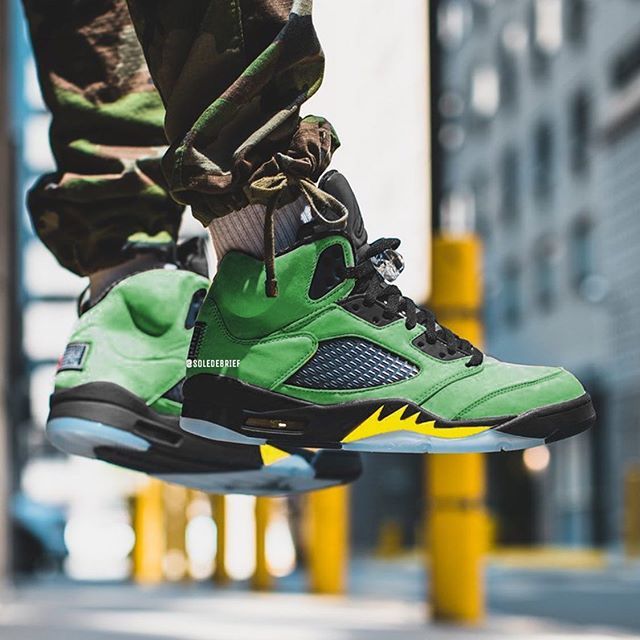 【9/12発売】NIKE AIR JORDAN 5 "OREGON DUCKS" 抽選/定価/販売店舗まとめ 8枚目