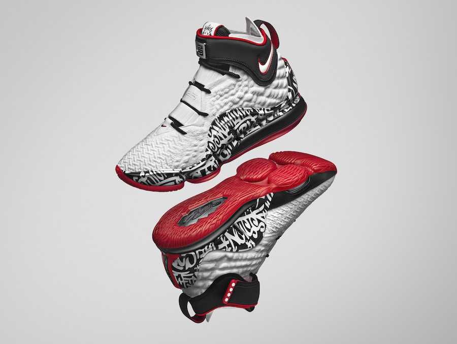 【販売リンクあり】6/5発売  NIKE LEBRON 17 GRAFFITI 抽選/定価/販売店舗まとめ 3枚目