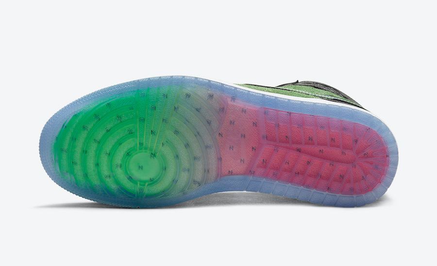 【8/14発売】NIKE AIR JORDAN 1 HIGH ZOOM "RAGE GREEN" 抽選/定価/販売店舗まとめ 9枚目