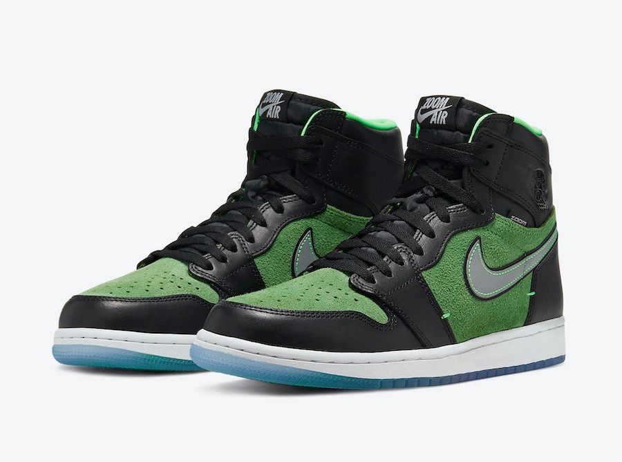 【8/14発売】NIKE AIR JORDAN 1 HIGH ZOOM "RAGE GREEN" 抽選/定価/販売店舗まとめ 5枚目