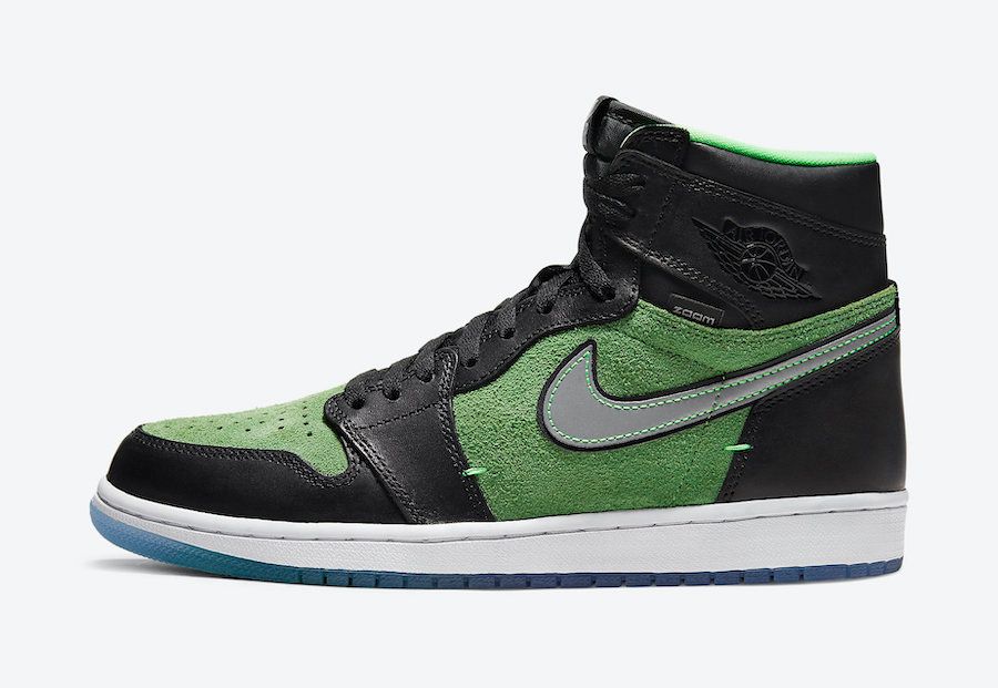 【8/14発売】NIKE AIR JORDAN 1 HIGH ZOOM "RAGE GREEN" 抽選/定価/販売店舗まとめ 6枚目