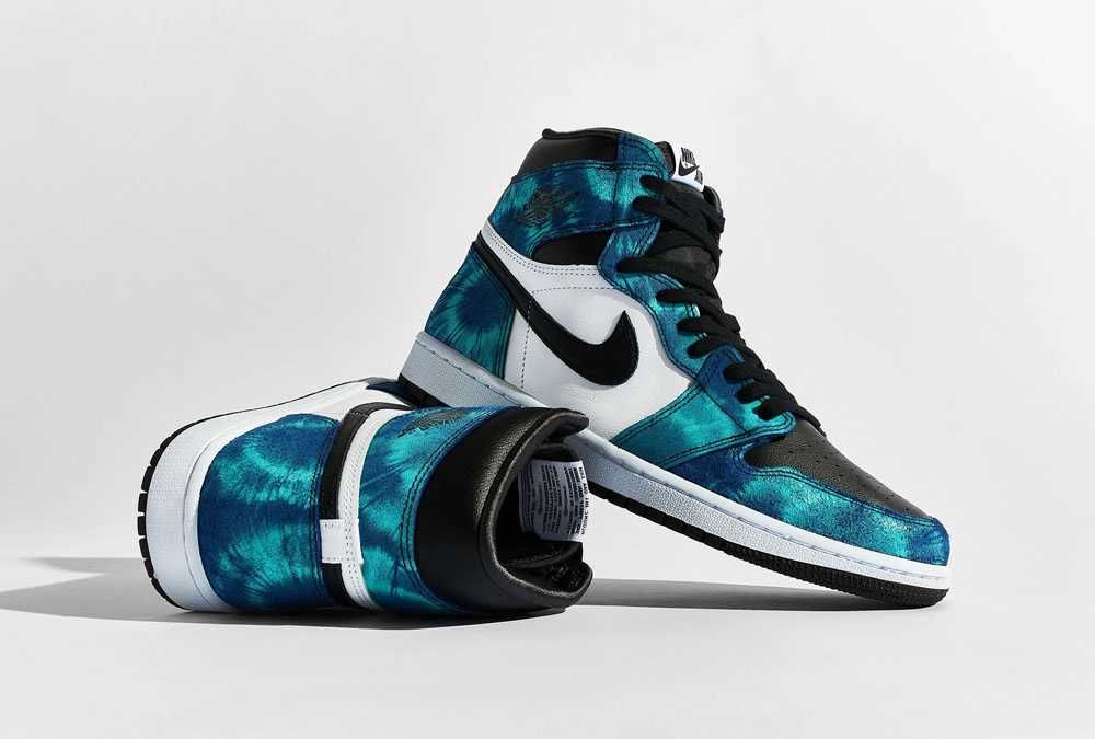【スニダンで取扱中】6/11発売 NIKE WMNS AIR JORDAN 1 OG TIE-DYE 抽選/定価/販売店舗あり 4枚目