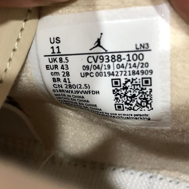 【スニダンで購入可】7/25発売 OFF-WHITE × NIKE WMNS AIR JORDAN 4 SP WMNS "SAIL" 抽選/定価/販売店舗まとめ 46枚目