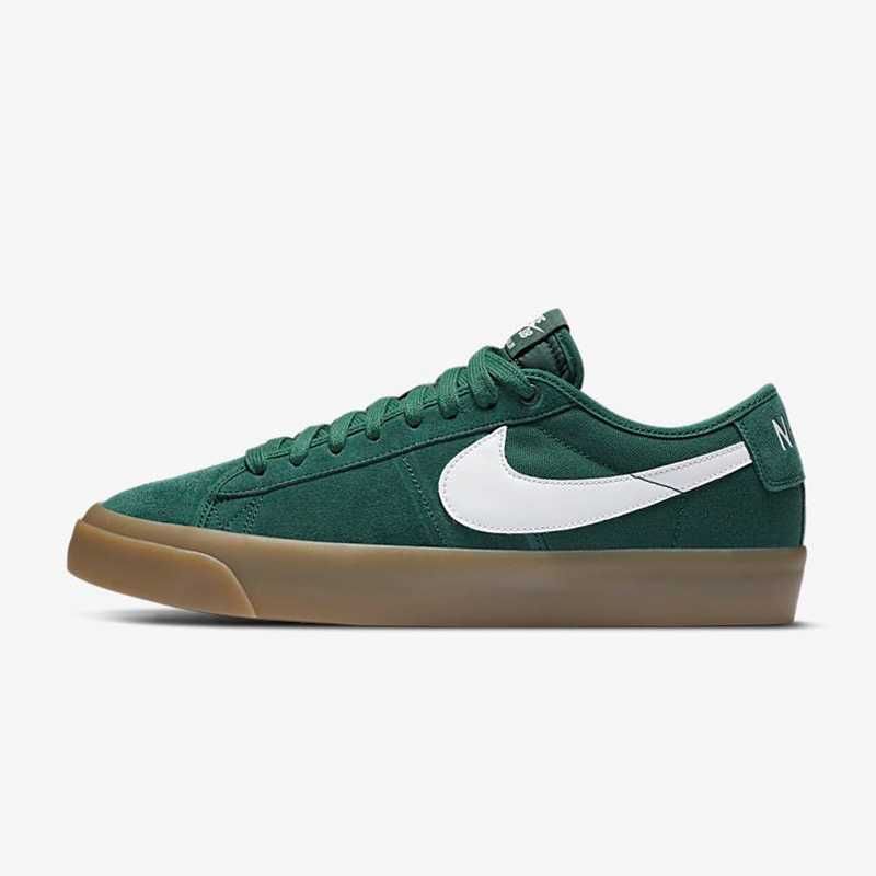 【スニダンで購入可】6/13発売 NIKE SB ZOOM BLAZER LOW PRO GT QS GREEN GUM 抽選/定価/販売店舗まとめ 4枚目