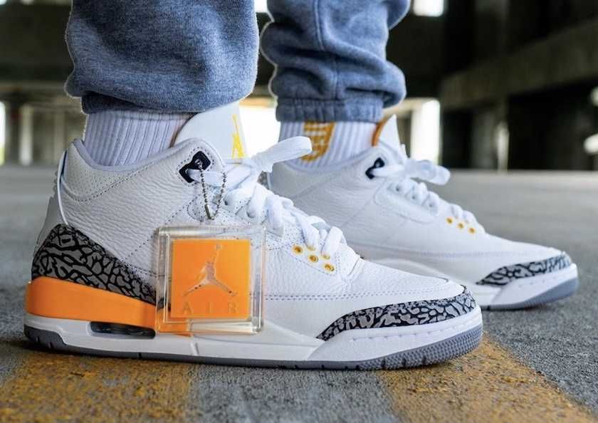 【販売リンクあり】8/22発売 NIKE WMNS AIR JORDAN 3 "LASER ORANGE" 抽選/定価/販売店舗まとめ 3枚目