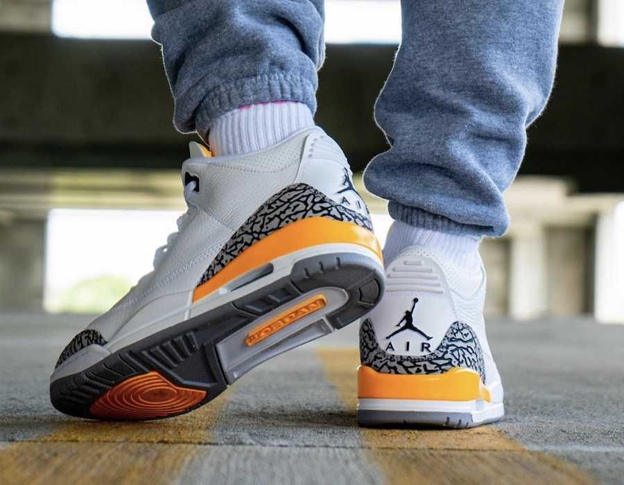 【販売リンクあり】8/22発売 NIKE WMNS AIR JORDAN 3 "LASER ORANGE" 抽選/定価/販売店舗まとめ 10枚目