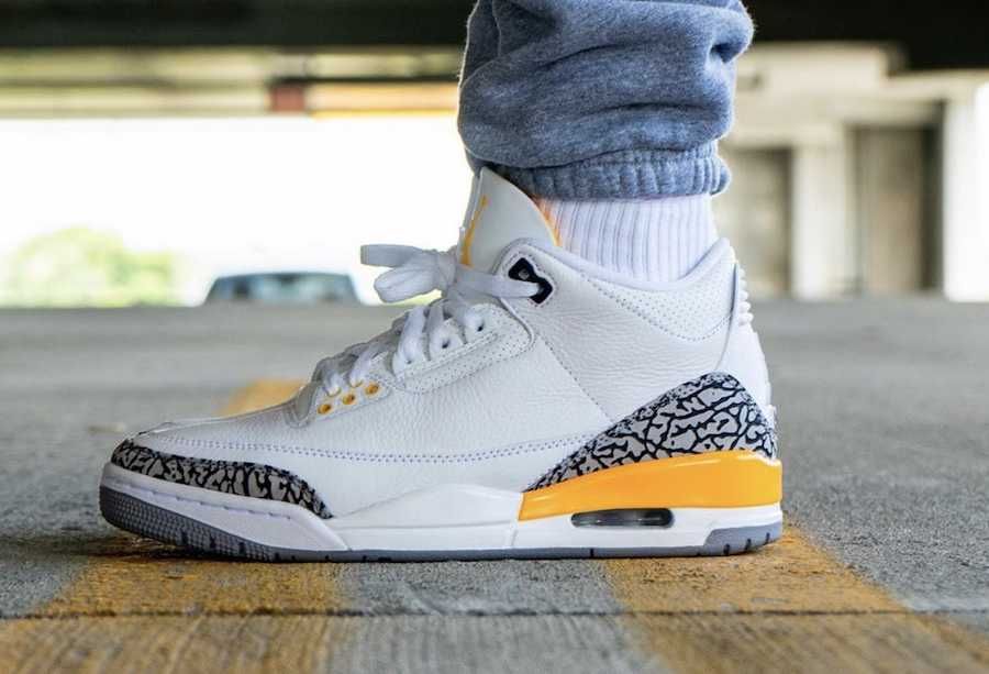 【販売リンクあり】8/22発売 NIKE WMNS AIR JORDAN 3 "LASER ORANGE" 抽選/定価/販売店舗まとめ 4枚目