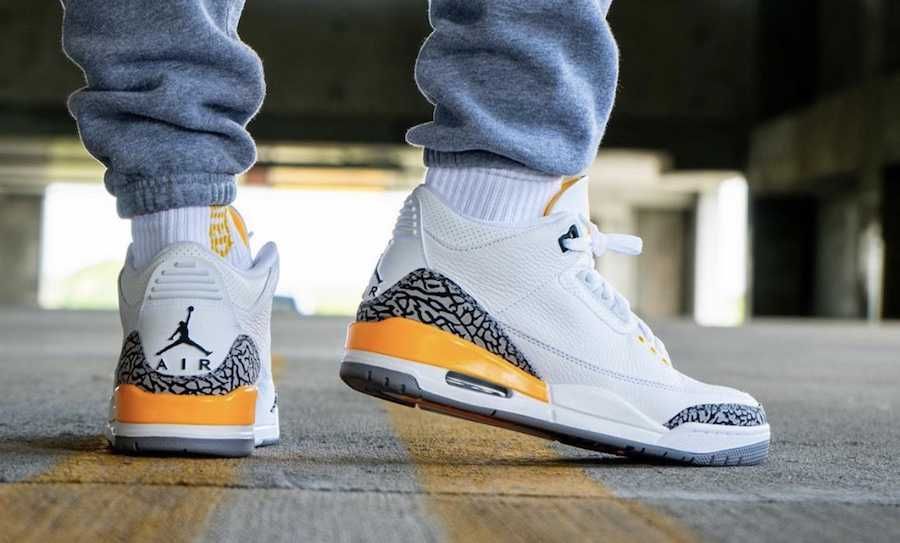 【販売リンクあり】8/22発売 NIKE WMNS AIR JORDAN 3 "LASER ORANGE" 抽選/定価/販売店舗まとめ 9枚目