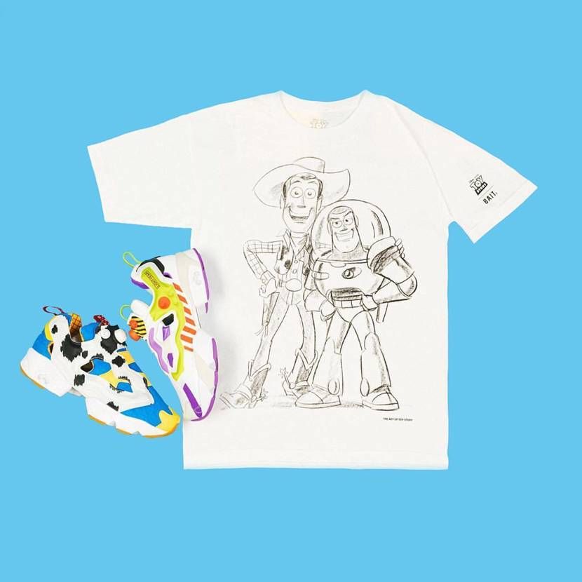 【販売リンクあり】6/17発売 TOY STORY × REEBOK × BAIT INSTAPUMP FURY OG BUZZ and WOODY 抽選/定価/販売店舗まとめ 8枚目