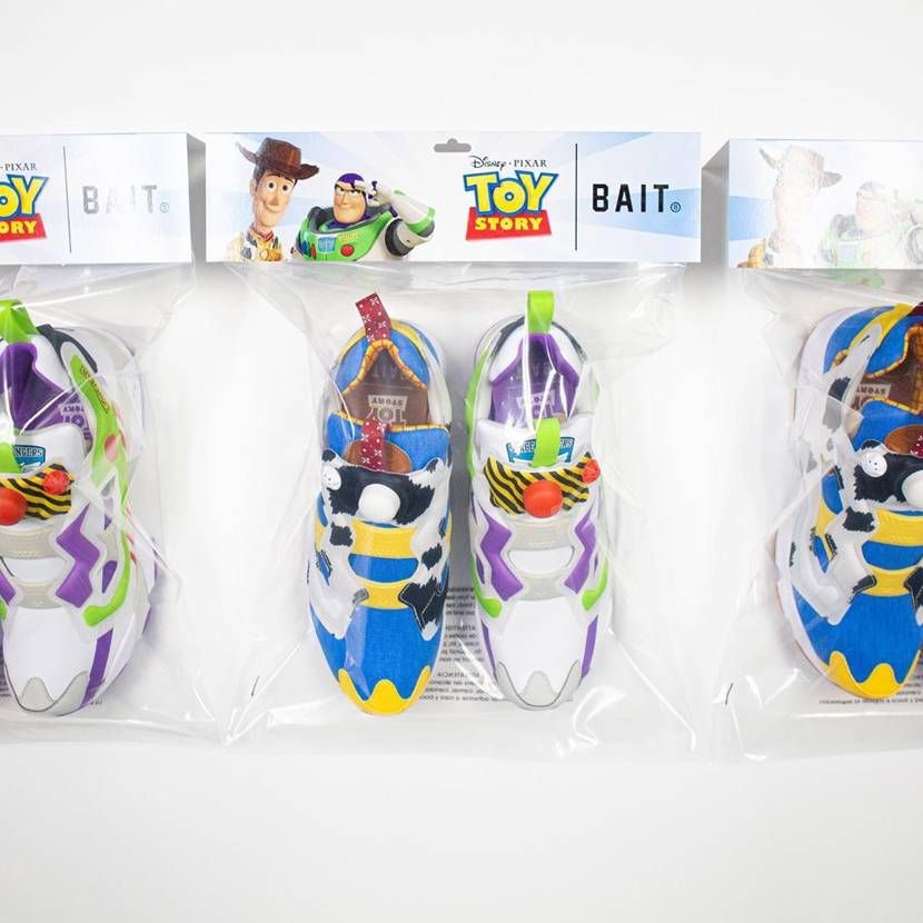 【販売リンクあり】6/17発売 TOY STORY × REEBOK × BAIT INSTAPUMP FURY OG BUZZ and WOODY 抽選/定価/販売店舗まとめ 6枚目