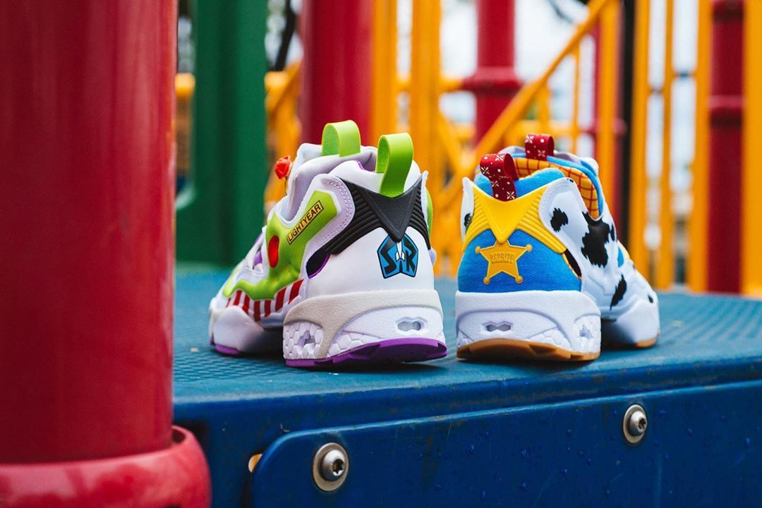【販売リンクあり】6/17発売 TOY STORY × REEBOK × BAIT INSTAPUMP FURY OG BUZZ and WOODY 抽選/定価/販売店舗まとめ 4枚目