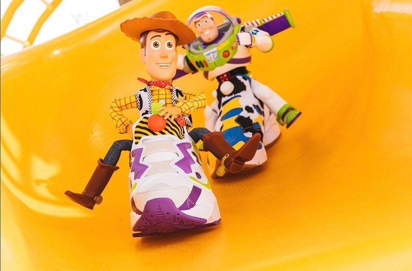 【販売リンクあり】6/17発売 TOY STORY × REEBOK × BAIT INSTAPUMP FURY OG BUZZ and WOODY 抽選/定価/販売店舗まとめ 2枚目