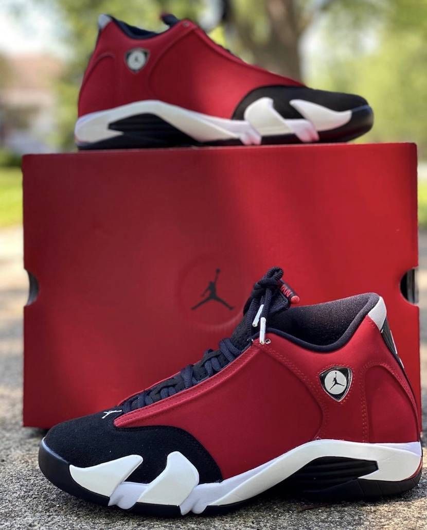 【7/2発売】NIKE AIR JORDAN 14 GYM RED 抽選/定価/販売店舗あり 11枚目