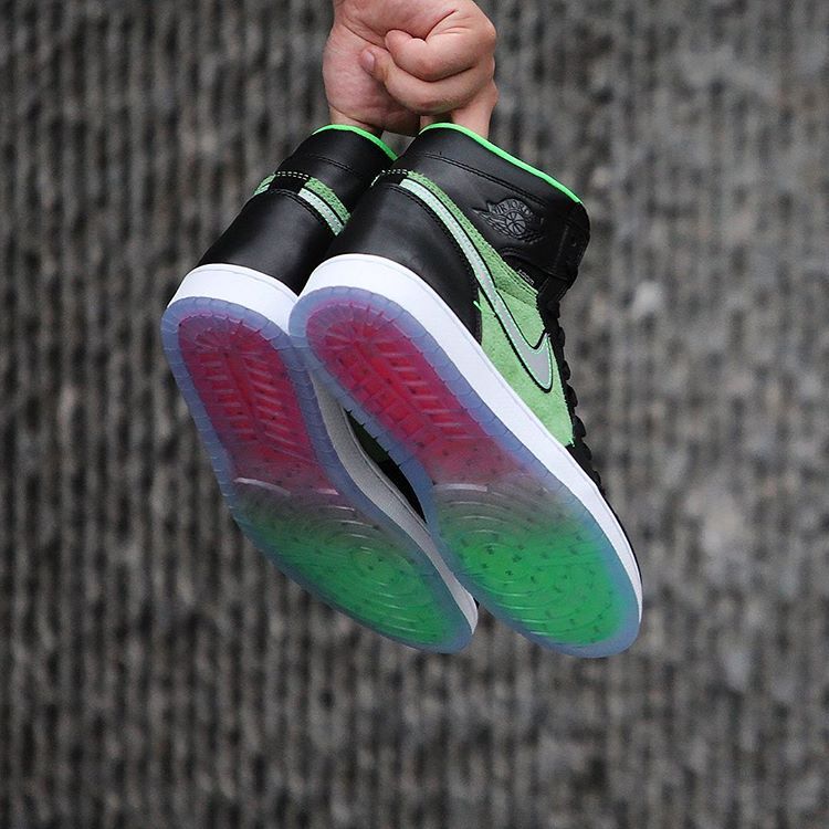 【8/14発売】NIKE AIR JORDAN 1 HIGH ZOOM "RAGE GREEN" 抽選/定価/販売店舗まとめ 3枚目