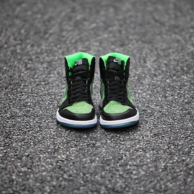 【8/14発売】NIKE AIR JORDAN 1 HIGH ZOOM "RAGE GREEN" 抽選/定価/販売店舗まとめ 4枚目