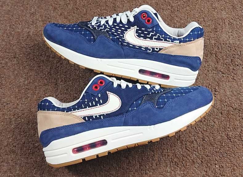 【スニダンで購入可】DENHAM × NIKE AIR MAX 1 "BLUE VOID" 抽選/定価/販売店舗まとめ 25枚目