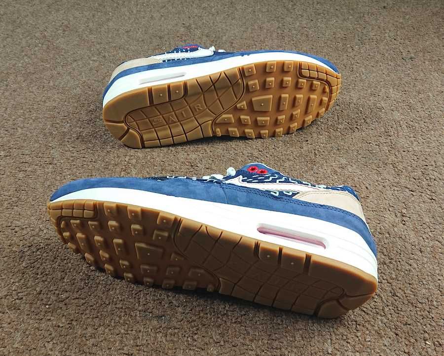 【スニダンで購入可】DENHAM × NIKE AIR MAX 1 "BLUE VOID" 抽選/定価/販売店舗まとめ 31枚目