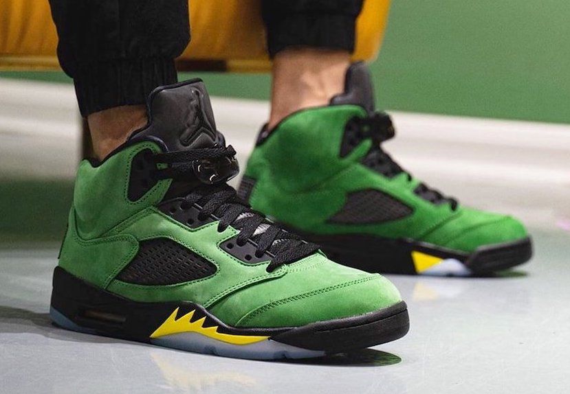 【9/12発売】NIKE AIR JORDAN 5 "OREGON DUCKS" 抽選/定価/販売店舗まとめ 9枚目