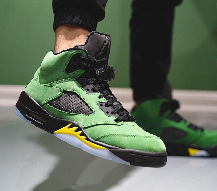 【9/12発売】NIKE AIR JORDAN 5 "OREGON DUCKS" 抽選/定価/販売店舗まとめ 11枚目
