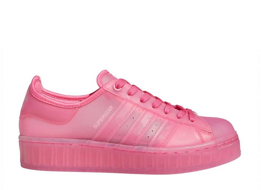 Adidas superstars pink best sale