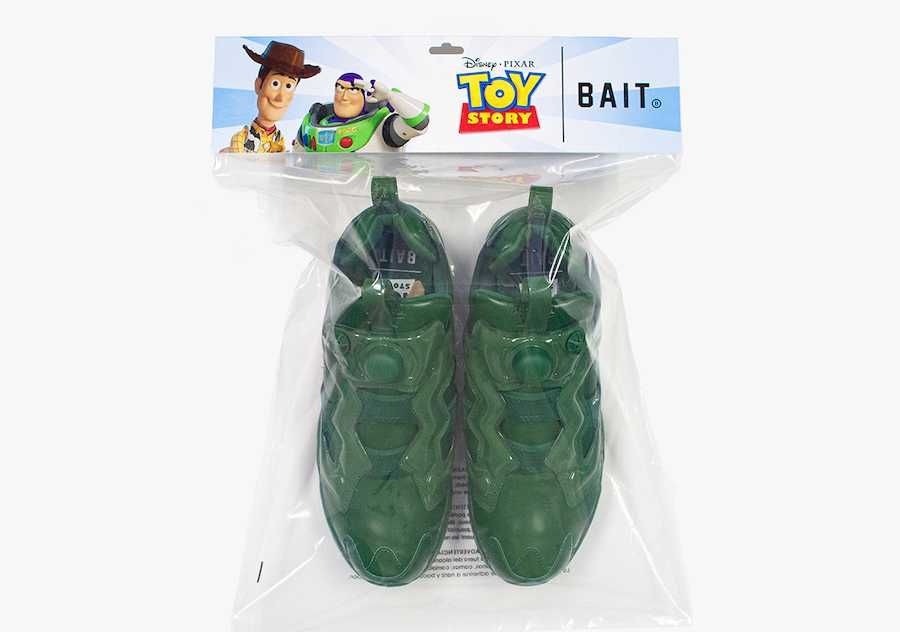 【販売リンクあり】6/25発売 TOY STORY × REEBOK × BAIT INSTAPUMP FURY ARMY MEN 抽選/定価/販売店舗まとめ 6枚目