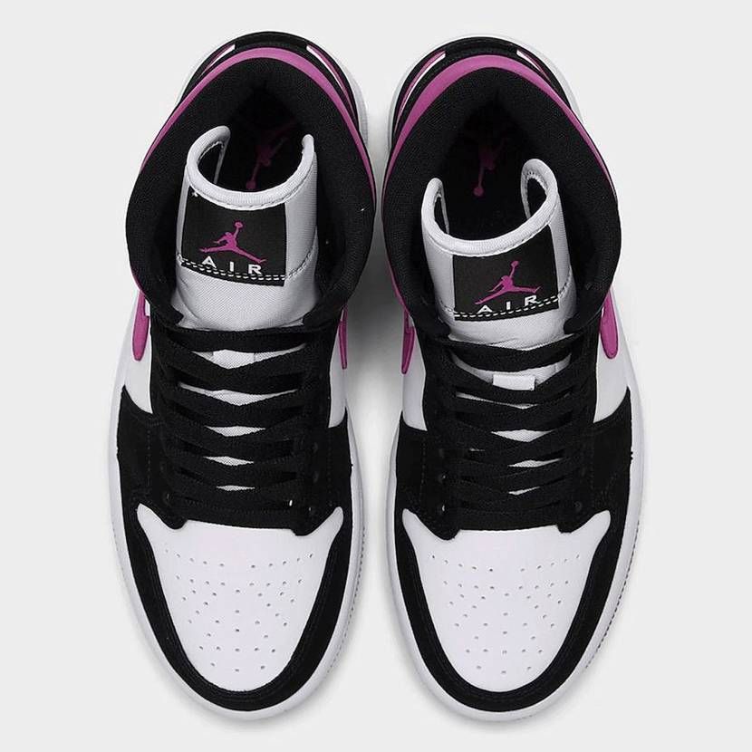【販売リンクあり】7/1発売 NIKE WMNS AIR JORDAN 1 MID MAGENTA 抽選/定価/販売店舗あり 6枚目