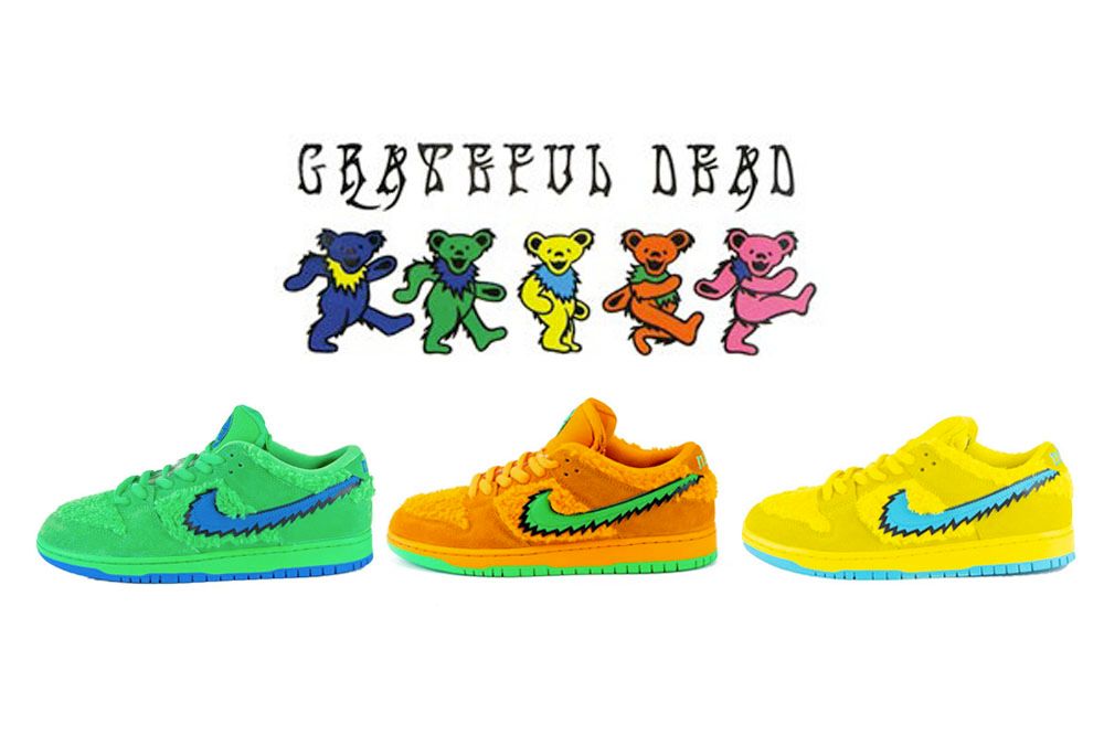 【スニダンで購入可】GRATEFUL DEAD BEARS ×NIKE SB DUNK LOW 抽選/定価/販売店舗まとめ 5枚目