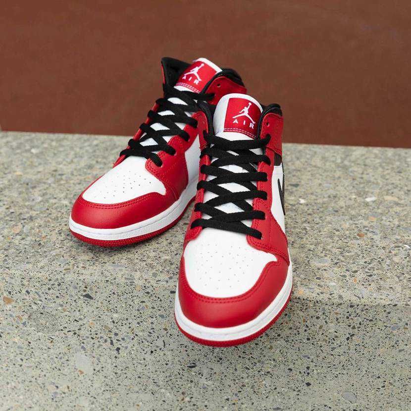 【販売リンクあり】7/1発売 NIKE AIR JORDAN 1 MID GS "GYM RED" 抽選/定価/販売店舗まとめ 5枚目