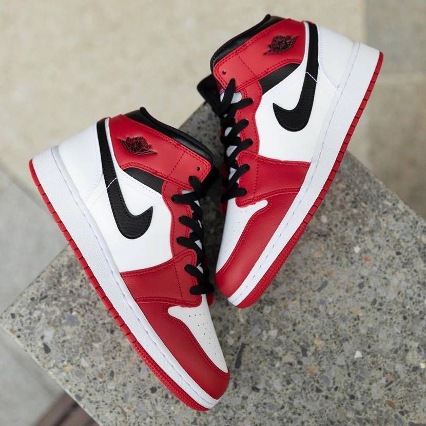 【販売リンクあり】7/1発売 NIKE AIR JORDAN 1 MID GS "GYM RED" 抽選/定価/販売店舗まとめ 3枚目