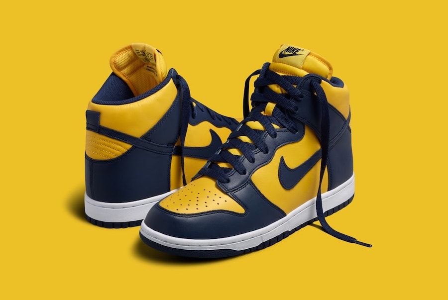 【9/26発売】NIKE DUNK HIGH SP BLACK/VARSITY MAIZE 抽選/定価/販売店舗まとめ