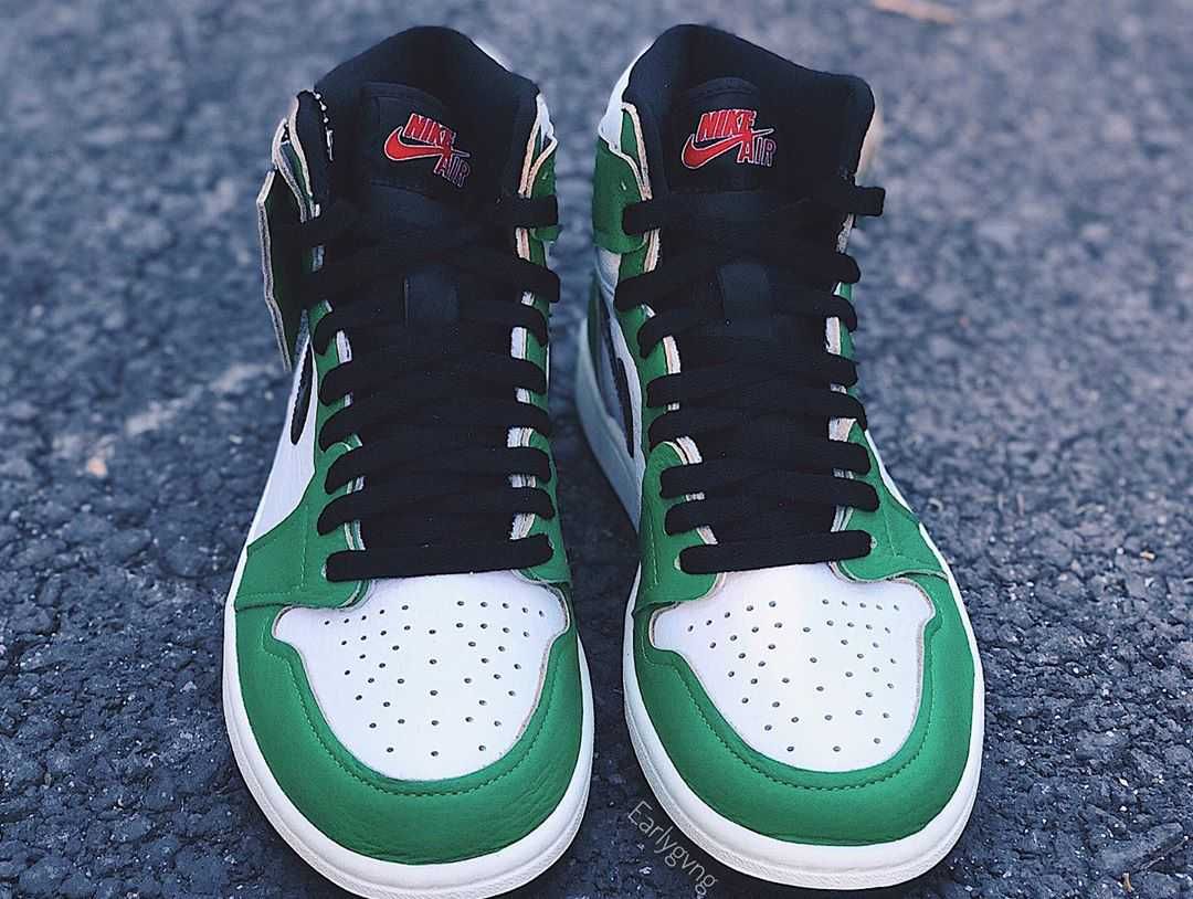 【スニダンで購入可】NIKE AIR JORDAN 1 HIGH OG LUCKY GREEN/WHITE-SAIL-BLACK  抽選/定価/販売店舗まとめ 15枚目