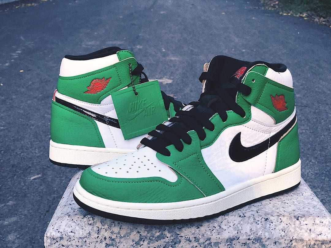 【10月発売噂】NIKE AIR JORDAN 1 HIGH OG WMNS LUCKY GREEN/WHITE-SAIL-BLACK 抽選/定価/販売店舗まとめ