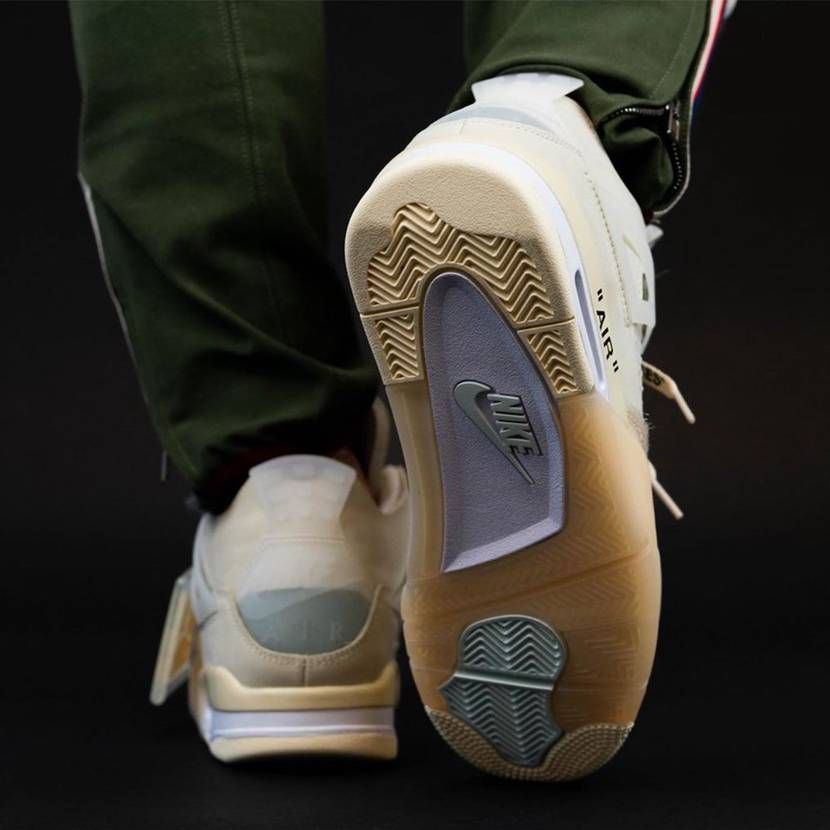 【スニダンで購入可】7/25発売 OFF-WHITE × NIKE WMNS AIR JORDAN 4 SP WMNS "SAIL" 抽選/定価/販売店舗まとめ 21枚目