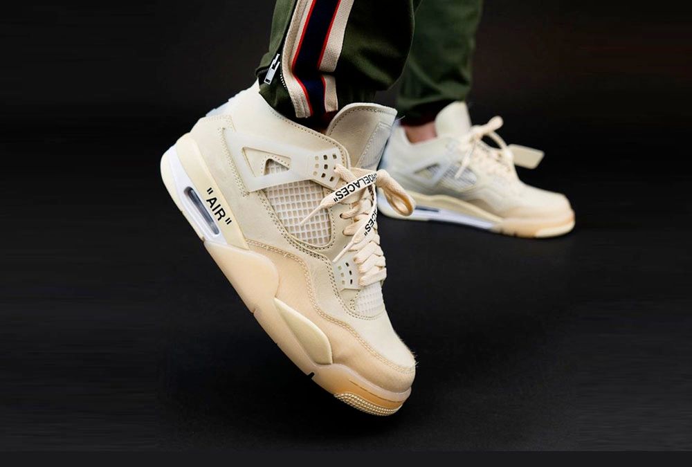 【7/25発売】 OFF-WHITE × NIKE AIR JORDAN 4 SP WMNS "SAIL" 抽選/定価/販売店舗まとめ