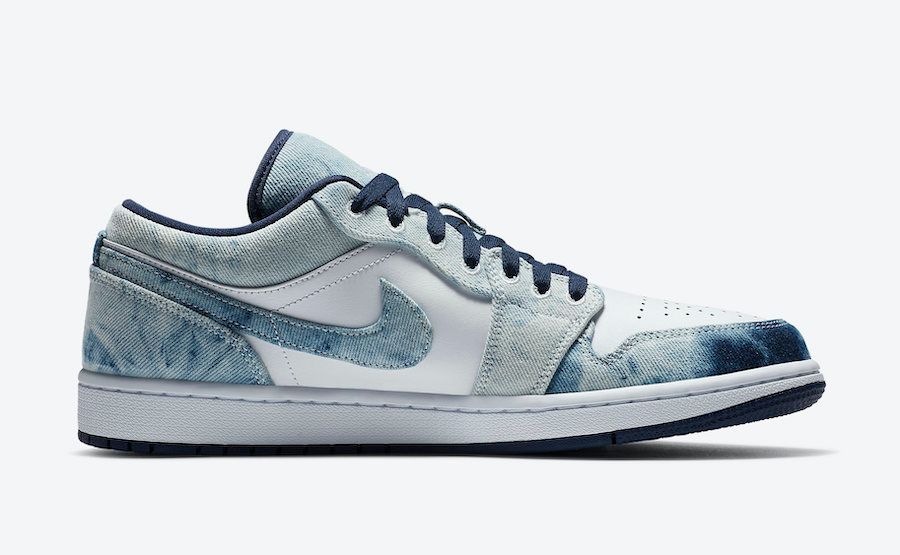 【2020年夏発売】NIKE AIR JORDAN 1 LOW "WASHED DENIM" 抽選/定価/販売店舗まとめ 3枚目