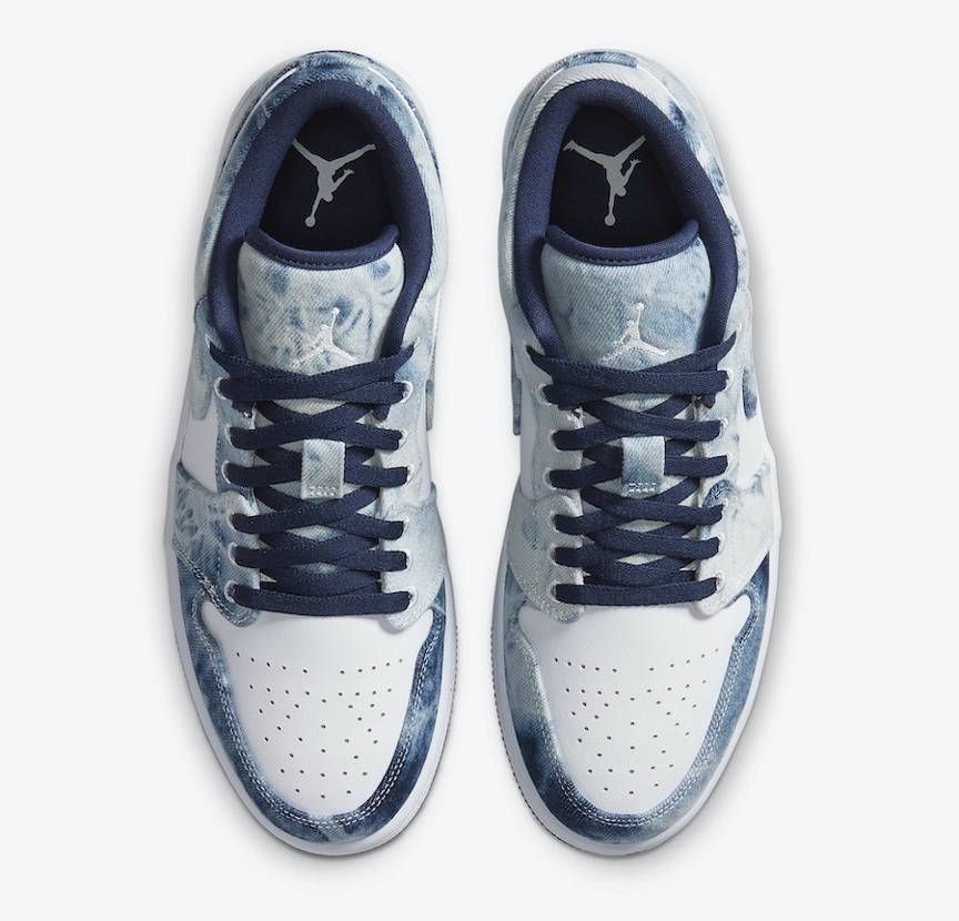 【2020年夏発売】NIKE AIR JORDAN 1 LOW "WASHED DENIM" 抽選/定価/販売店舗まとめ 4枚目