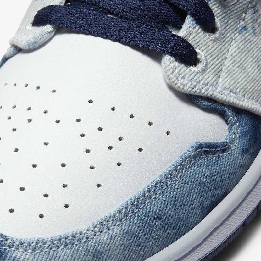 【2020年夏発売】NIKE AIR JORDAN 1 LOW "WASHED DENIM" 抽選/定価/販売店舗まとめ 7枚目