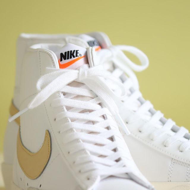 【スニダンで購入可】7/1発売 NIKE WMNS BLAZER MID '77 VINTAGE "WHITE/PALE ORANGE" 抽選/定価/販売店舗まとめ 3枚目