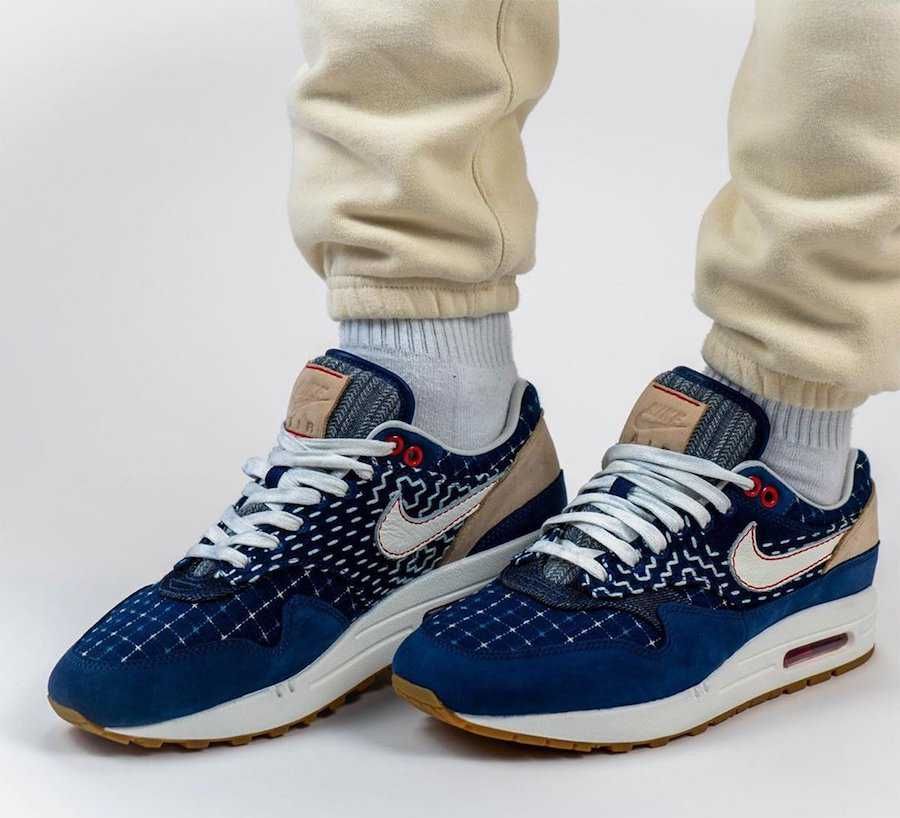 【スニダンで購入可】DENHAM × NIKE AIR MAX 1 "BLUE VOID" 抽選/定価/販売店舗まとめ 18枚目