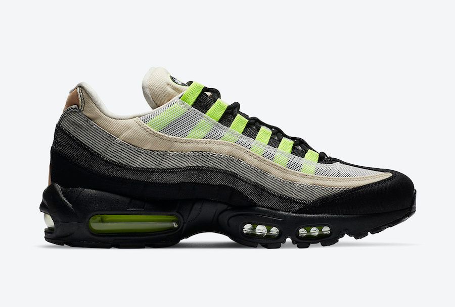 【スニダンで購入可】DENHAM × NIKE AIR MAX 95 "VOLT" 抽選/定価/販売店舗まとめ 6枚目