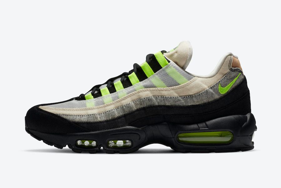 【スニダンで購入可】DENHAM × NIKE AIR MAX 95 "VOLT" 抽選/定価/販売店舗まとめ 5枚目