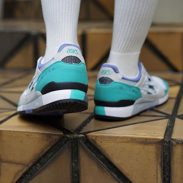 【販売リンクあり】7/3発売 ASICS GEL-LYTE III OG "TEAL BLUE" 抽選/定価/販売店舗まとめ 4枚目
