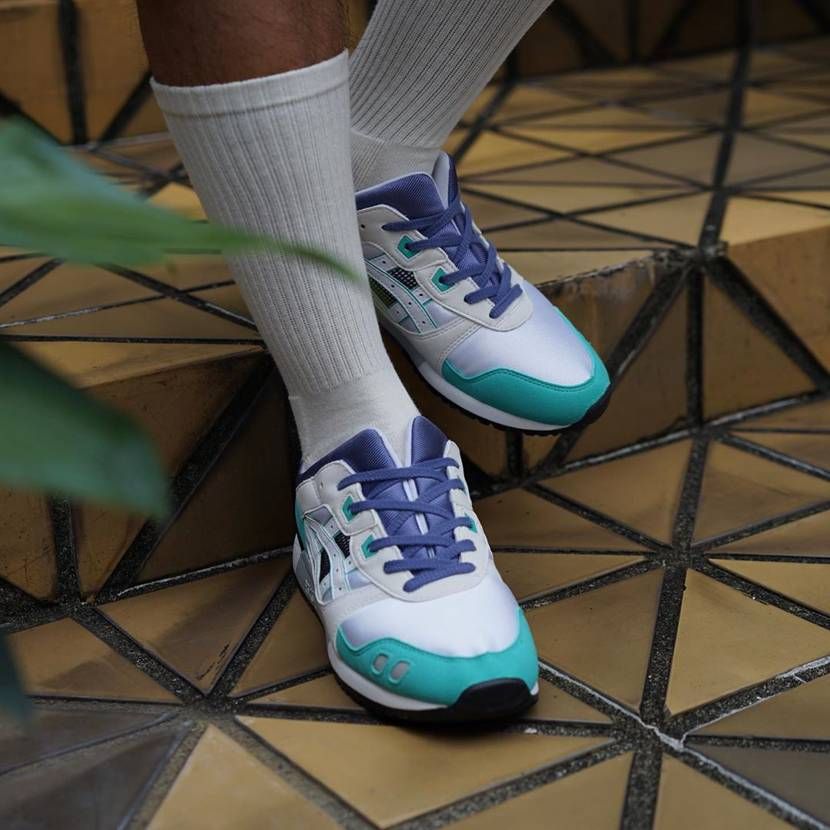 【販売リンクあり】7/3発売 ASICS GEL-LYTE III OG "TEAL BLUE" 抽選/定価/販売店舗まとめ 2枚目