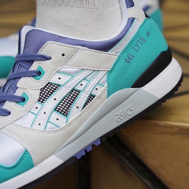 【販売リンクあり】7/3発売 ASICS GEL-LYTE III OG "TEAL BLUE" 抽選/定価/販売店舗まとめ 3枚目